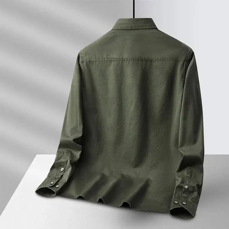 CORBIN CANVAS OVERSHIRT