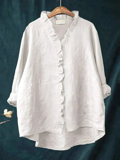 ELINE LINEN BLOUSE